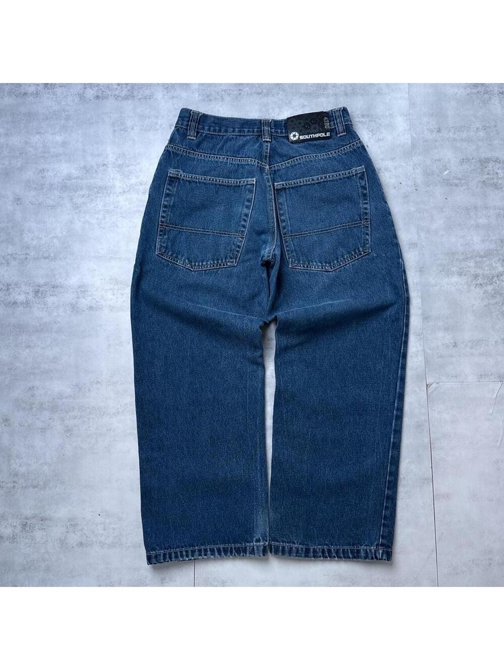 Y2K Southpole 00s Baggy Blue Skater Denim Jeans